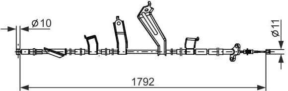 Cable Pull, parking brake 1987482917 - image 9