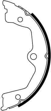 Brake Shoe Set, parking brake 0986487931 - image 10