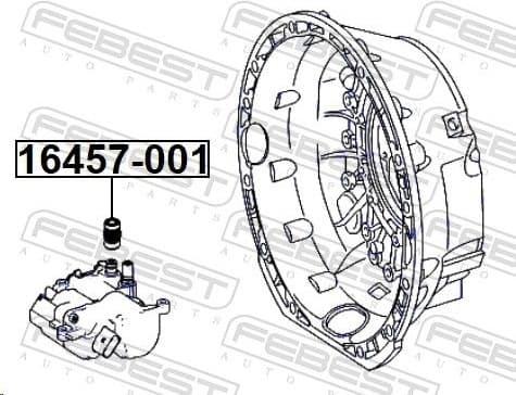 Hose, transmission oil cooler 16457-001