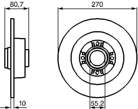 Brake Disc 0986479196 - image 7