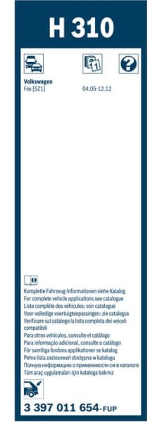 Wiper Blade Rear 3 397 011 654 - image 7