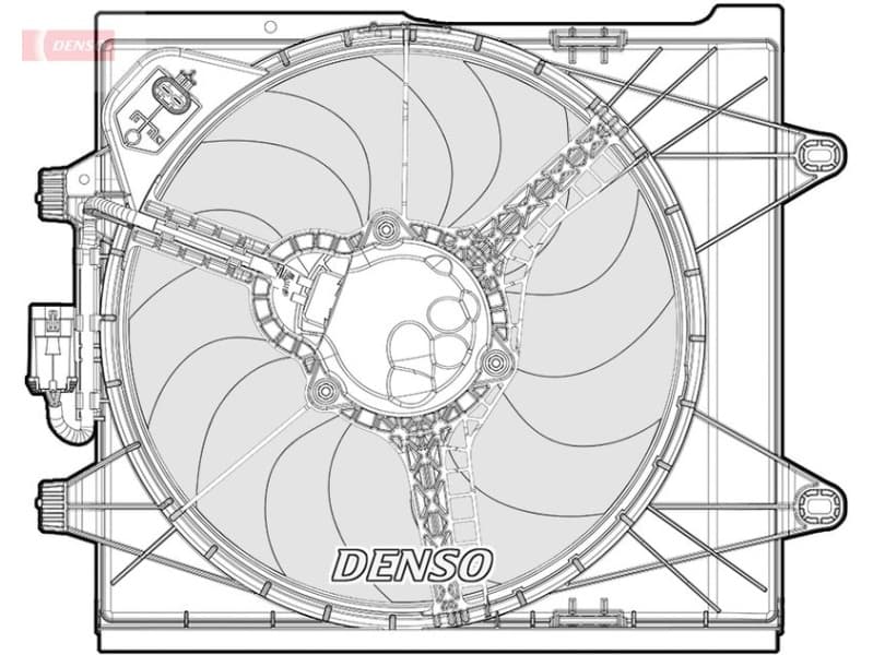 Fan, engine cooling DER09096