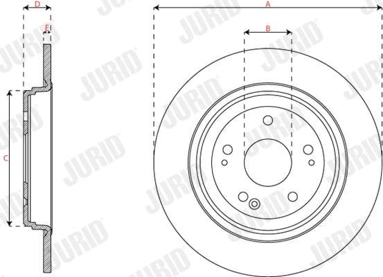 Brake Disc COAT+ 563835JC - image 3