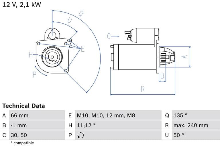 Starter 0986020131 - image 2