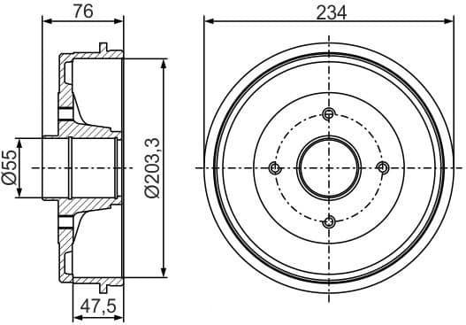 Brake Drum 0986477290 - image 10