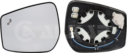 Mirror Glass, exterior mirror 6441670