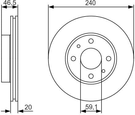 Brake Disc 0986479S74 - image 10