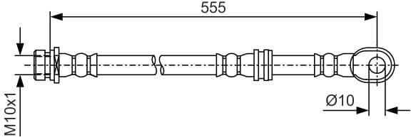 Brake Hose 1987481087 - image 2