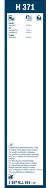 Wiper Blade Rear 3 397 011 953 - image 7