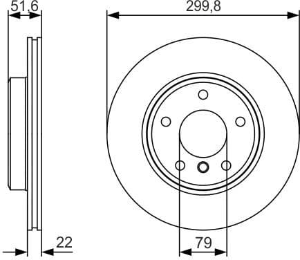 Brake Disc 0986479S32 - image 6