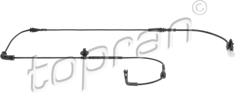 Warning Contact, brake pad wear 602 018