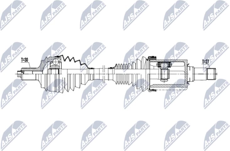 Drive Shaft NPW-ME-204