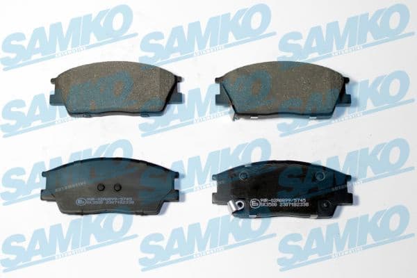 Brake Pad Set, disc brake 5SP2338