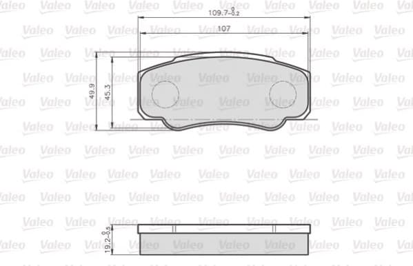 Brake Pad Set, disc brake OPTIPACK for LCV 872921 - image 2