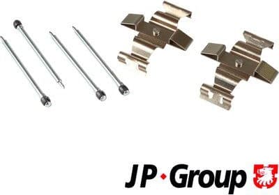 Accessory Kit, disc brake pad JP 1364004510