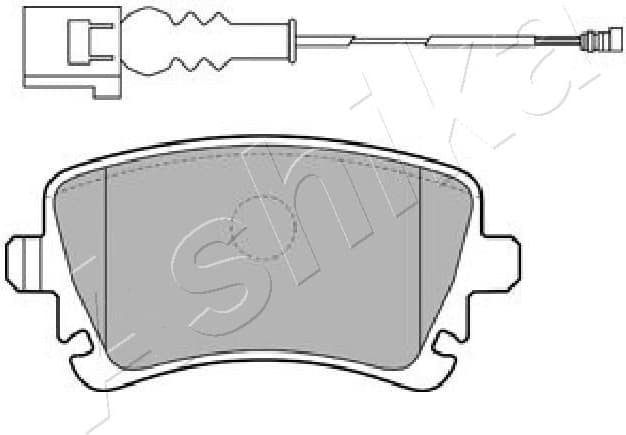 Brake Pad Set, disc brake 51-00-0922