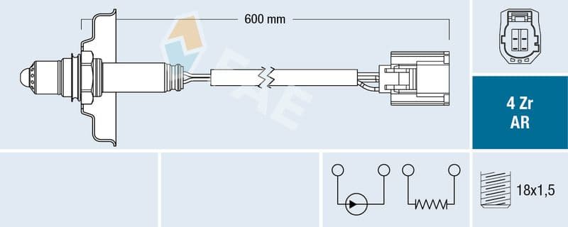 Oxygen Sensor 75636