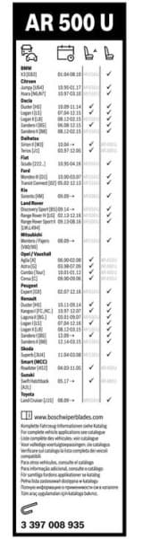 Wiper Blade Aerotwin Retrofit 3397008935 - image 4