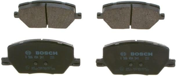 Brake Pad Set, disc brake 0986494941 - image 4