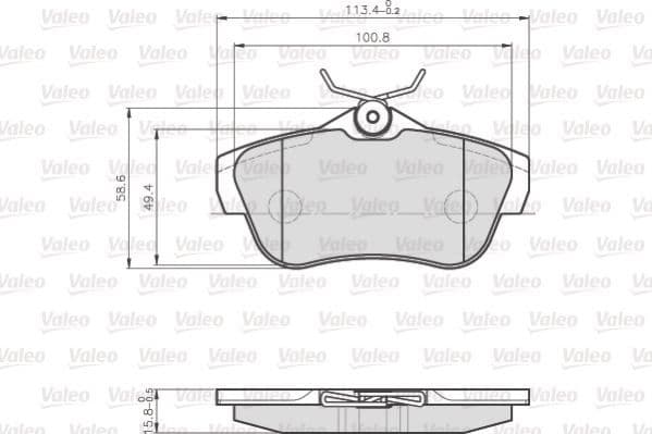 Brake Pad Set, disc brake OPTIPACK for LCV 872578 - image 2