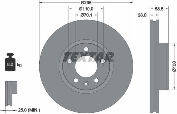 Brake Disc 92057700