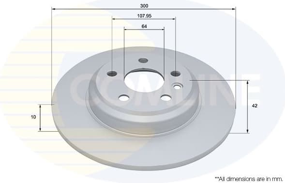 Brake Disc COATED ADC5276