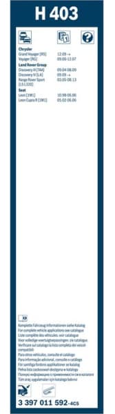 Wiper Blade Rear 3397011592 - image 7