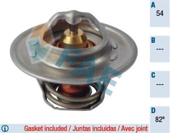 Thermostat, coolant 5203482