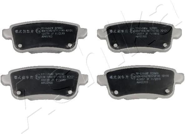 Brake Pad Set, disc brake 51-00-0704
