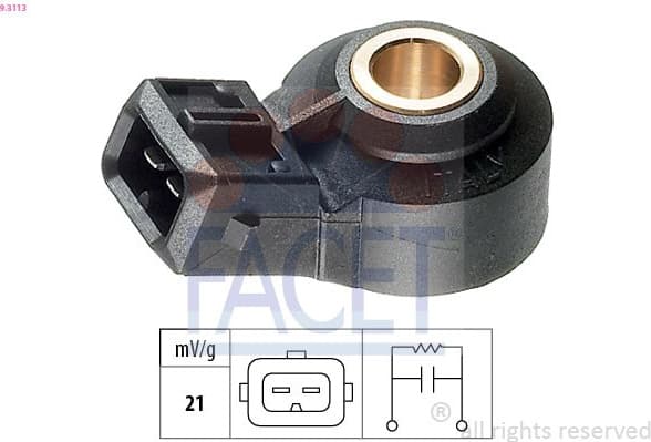 Knock Sensor Made in Italy - OE Equivalent 9.3113