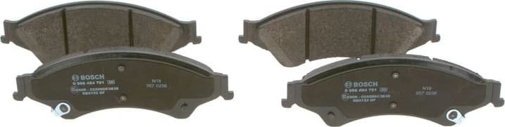 Brake Pad Set, disc brake 0986494791 - image 10