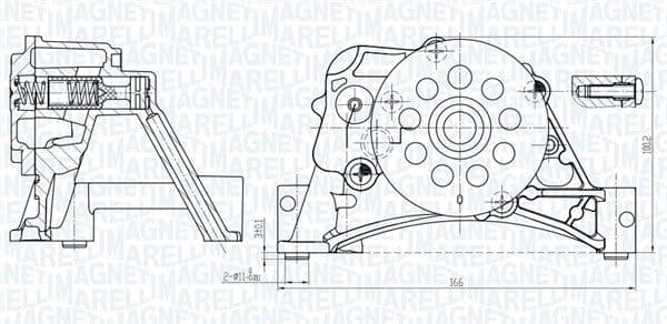 Oil Pump 351516000152 - image 2