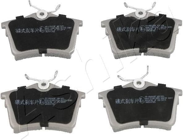 Brake Pad Set, disc brake 51-00-0600