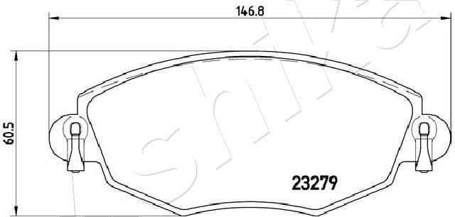 Brake Pad Set, disc brake 50-00-0318 - image 2