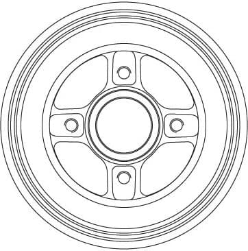 Brake Drum DB4575B