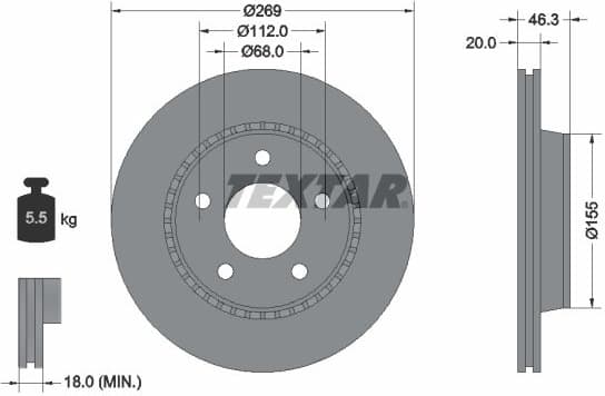 Brake Disc 92037100