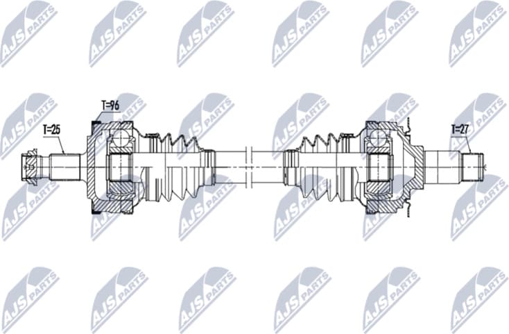 Drive Shaft NPW-ME-212