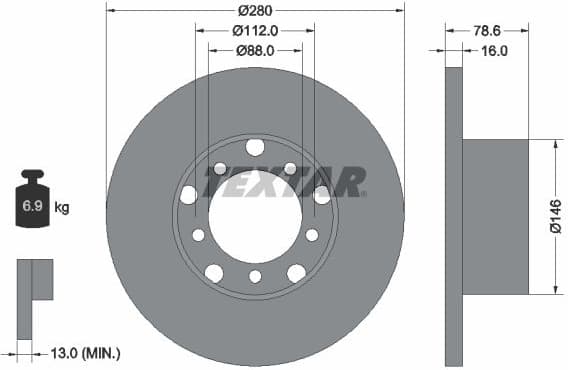 Brake Disc 93012400