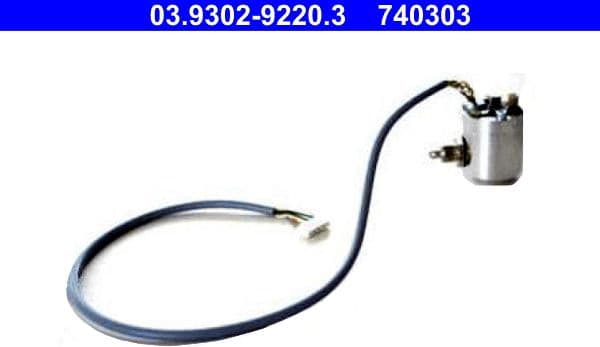 Pressure Regulator, filling/bleeding unit (brake hydraulics) 03.9302-9220.3