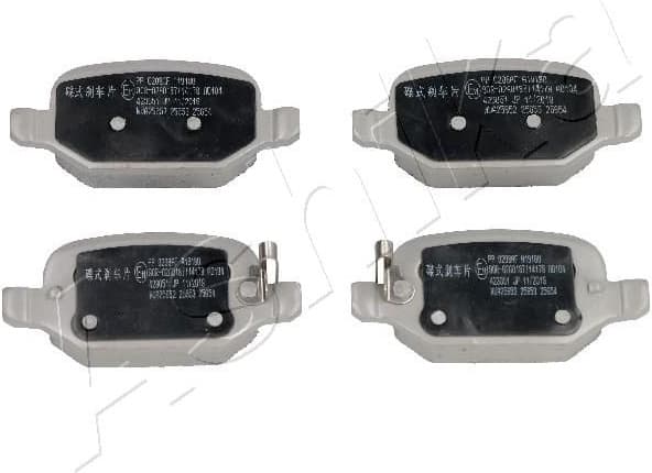 Brake Pad Set, disc brake 51-00-0208