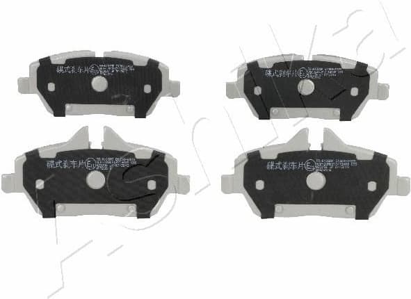 Brake Pad Set, disc brake 50-00-0108