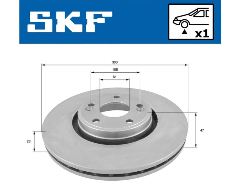 Brake Disc VKBD80338V1