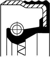 Shaft Seal, differential 49108344