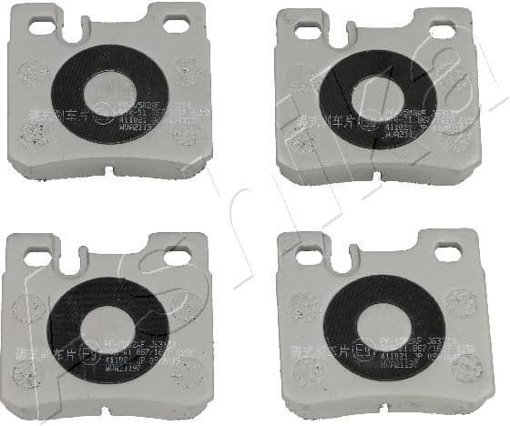 Brake Pad Set, disc brake 51-00-0502