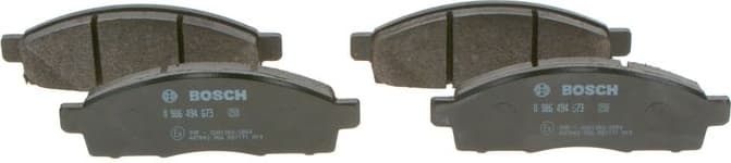 Brake Pad Set, disc brake 0986494673 - image 8