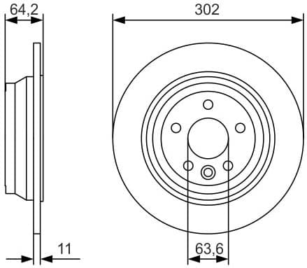 Brake Disc 0986479B19 - image 3