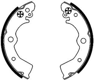 Brake Shoe Set 91045300