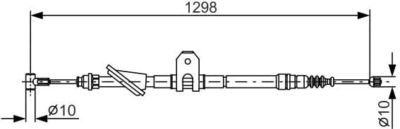 Cable Pull, parking brake 1 987 477 726 - image 10