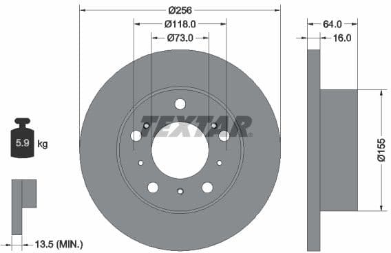 Brake Disc 92034400