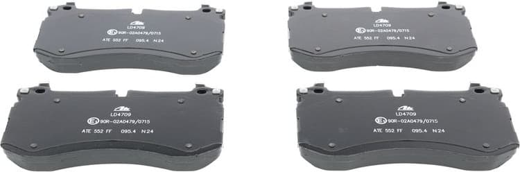 Brake Pad Set, disc brake ATE Ceramic 13.0470-4709.2 - image 2
